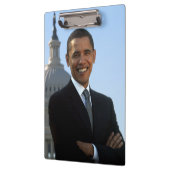 米国の上院議員、第44回アメリカの大統領、バラク・オバマ クリップボード (左)