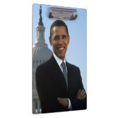 米国の上院議員、第44回アメリカの大統領、バラク・オバマ クリップボード (右)