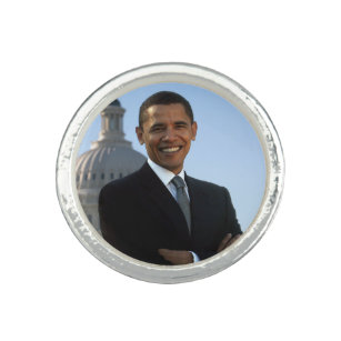 米国の上院議員、第44回アメリカの大統領、バラク・オバマ リング