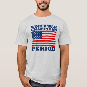 米国の世界大戦のチャンピオン、期間 Tシャツ