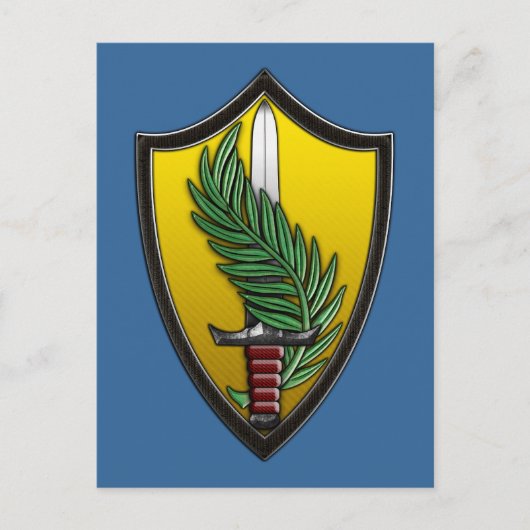米国の中央司令部 ポストカード (正面)