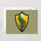 米国の中央司令部 ポストカード (正面/裏面)