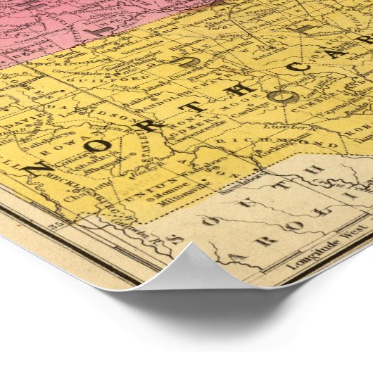 米国の中州 ポスター (角)