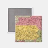 米国の中州 マグネット (正面/裏面)