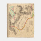 米国の中間の西41 フリースブランケット (正面)