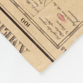 米国の中間の西41 フリースブランケット (角)