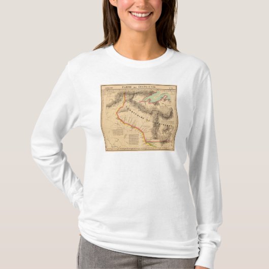 米国の中間の西41 Tシャツ (正面)