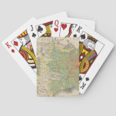 米国の人口密度1890年 トランプ (裏面)