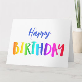 米国の全ハッピーバースデーからの大規模誕生日 カード