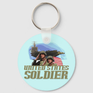 米国の兵士のTシャツおよびギフト キーホルダー