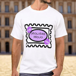 米国の切手にモリエールMojo Tシャツ