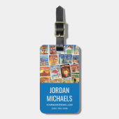 米国の切手 ラゲッジタグ (正面縦)