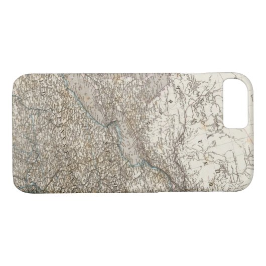 米国の北の東 Case-Mate iPhoneケース (裏面(横))