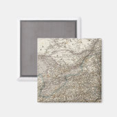 米国の北東 マグネット (正面/裏面)