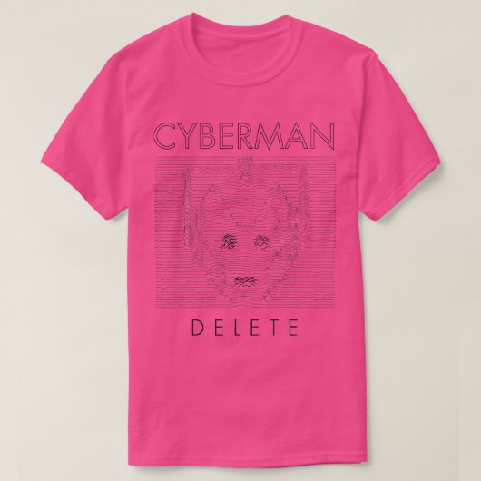 米国の医師Who時空ツアーCybermen 01 WhiteH Tシャツ (デザイン正面)