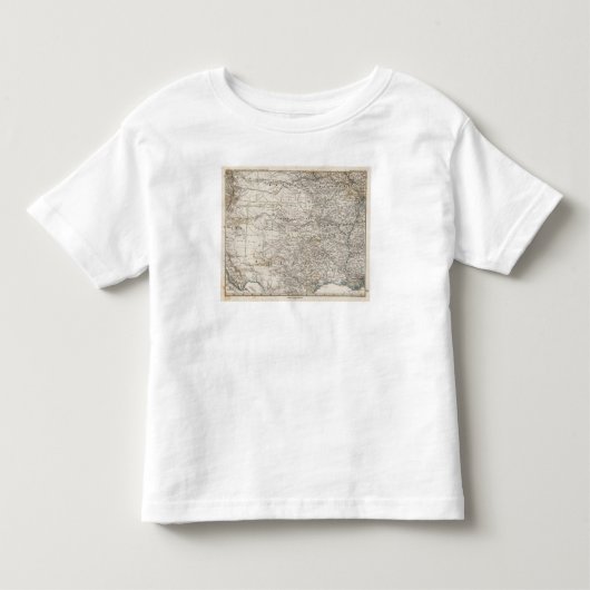 米国の南インドの領域 トドラーTシャツ (正面)