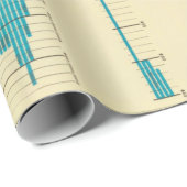 米国の古い金ゴールド採鉱マップ(1883) ラッピングペーパー (ロールコーナー)