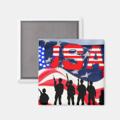 米国の名誉 マグネット (正面/裏面)