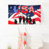 米国の名誉 横断幕 (インサイチュ)