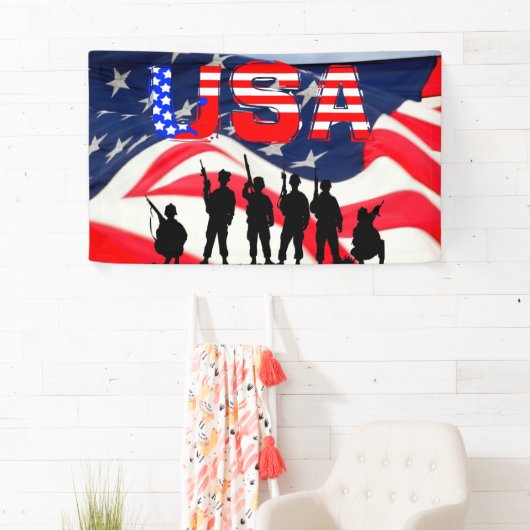 米国の名誉 横断幕 (インサイチュ)