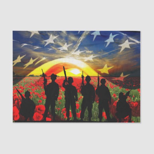 米国の名誉 薄葉紙 (正面)