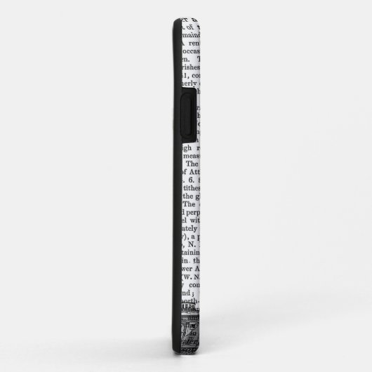 米国の国会議事堂の建物および猛烈な気球 Case-Mate iPhoneケース (裏面/右)