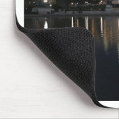 米国の国会議事堂の建物夜 マウスパッド (コーナー)