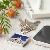 米国の国会議事堂の建物、Washington D.C. キーホルダー (側面)