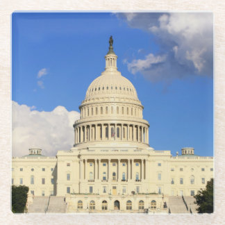 米国の国会議事堂の建物、Washington D.C.、米国 ガラスコースター