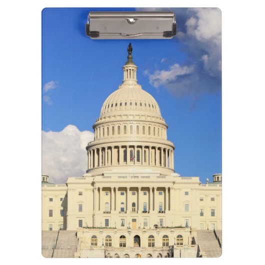 米国の国会議事堂の建物、Washington D.C.、米国 クリップボード (正面)