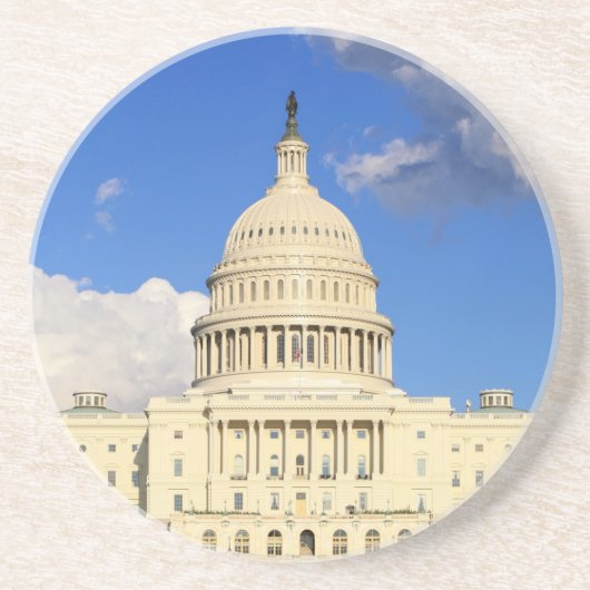 米国の国会議事堂の建物、Washington D.C.、米国 コースター (正面)