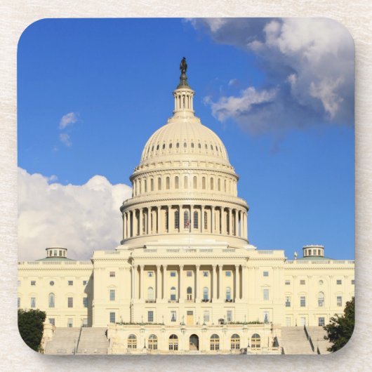 米国の国会議事堂の建物、Washington D.C.、米国 コースター (正面)
