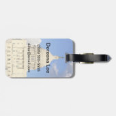 米国の国会議事堂の建物、Washington D.C.、米国 ラゲッジタグ (裏面横)