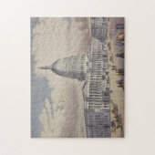 米国の国会議事堂のWashinton DC ジグソーパズル (縦)