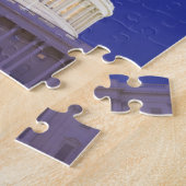 米国の国会議事堂夜にの円形建築、ワシントン州 ジグソーパズル (側面)