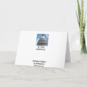 米国の国会議事堂 カード (裏面)