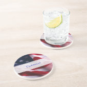 米国の国旗のコースター コースター (側面)