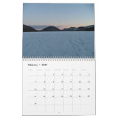 米国の国立公園のカレンダー2018年の4季節 カレンダー (2月 2027)