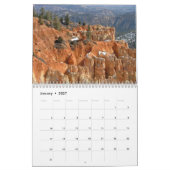 米国の国立公園のカレンダー2018年の4季節 カレンダー (1月 2027)