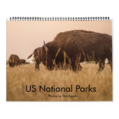 米国の国立公園 カレンダー (カバー)