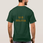 米国の在郷軍 Tシャツ (裏面)