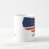 米国の地図マグカップ コーヒーマグカップ (中央)