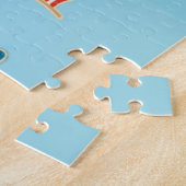 米国の地図子供へ ジグソーパズル (側面)