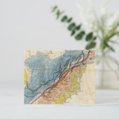 米国の地図3 ポストカード (スタンド正面)