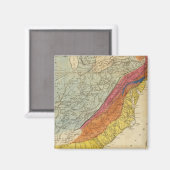 米国の地図4 マグネット (正面/裏面)