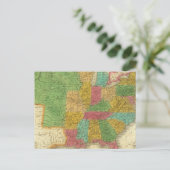 米国の地図 ポストカード (スタンド正面)