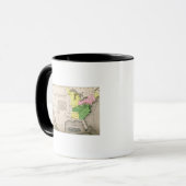 米国の地図 マグカップ (正面左)