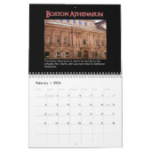 米国の壁掛けカレンダーの幽霊のよく出るな場所 カレンダー (2月 2026)