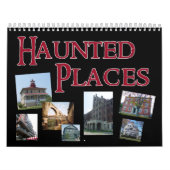 米国の壁掛けカレンダーの幽霊のよく出るな場所 カレンダー (カバー)