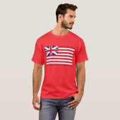 米国の壮大な英国旗のワイシャツ Tシャツ (正面フル)
